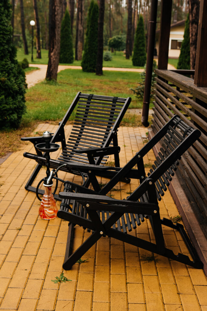 Wood Chalet chair chaise lounge chair ― фото 5