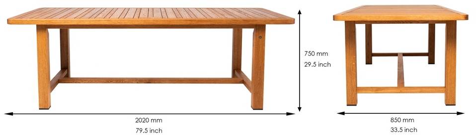 Стол обеденный Lugano dinner Friends