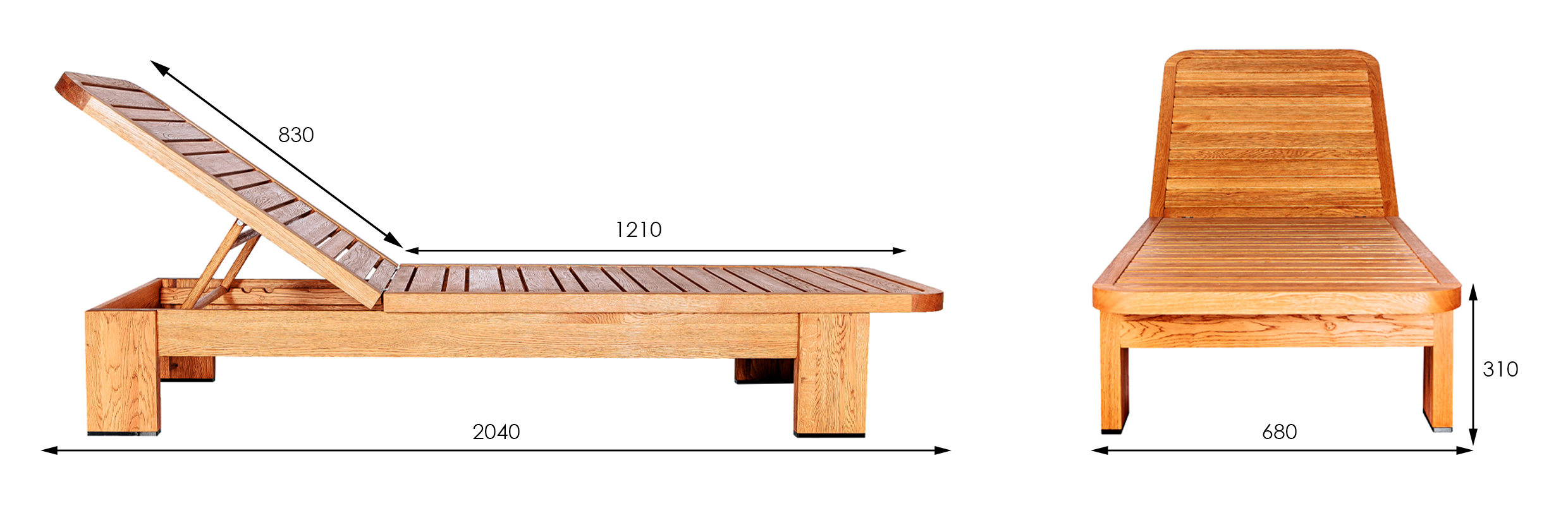 Lugano Lounge Sun Lounger